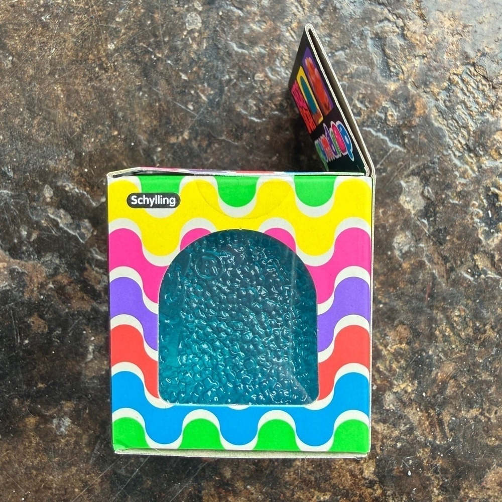 NeeDoh Gumdrop Fidget Toy Nee Doh Super Solid Squish Sensory Stress Blue NEW - Picture 2 of 5